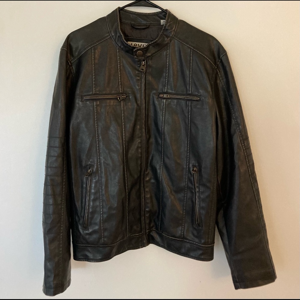 Levis Faux Leather Jacket